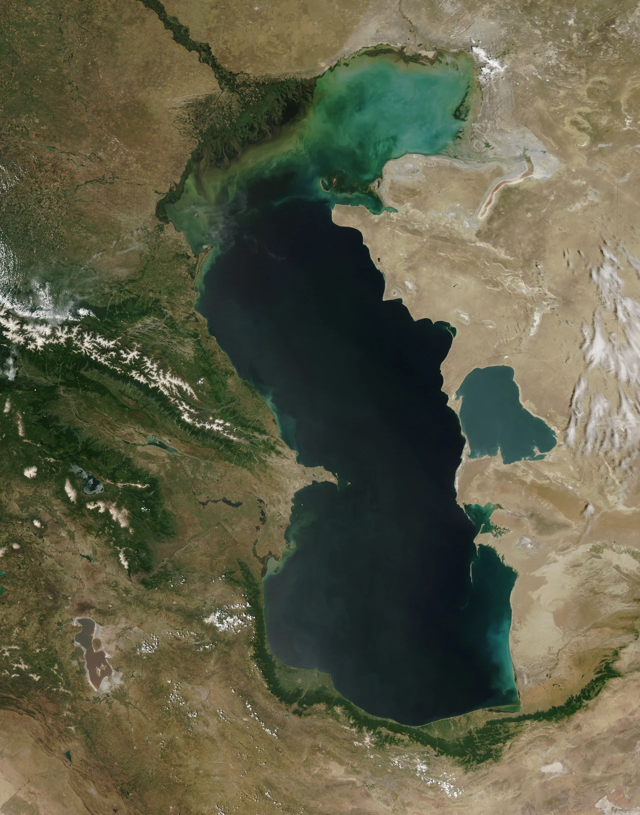 Найбільше озеро світу — Каспійське море